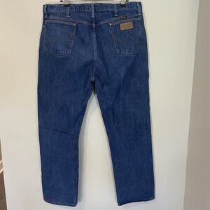 Wrangler Jeans Mens 40x32 Cowboy Cut Original Fit Med Wash‎ Denim 13MWZPW READ